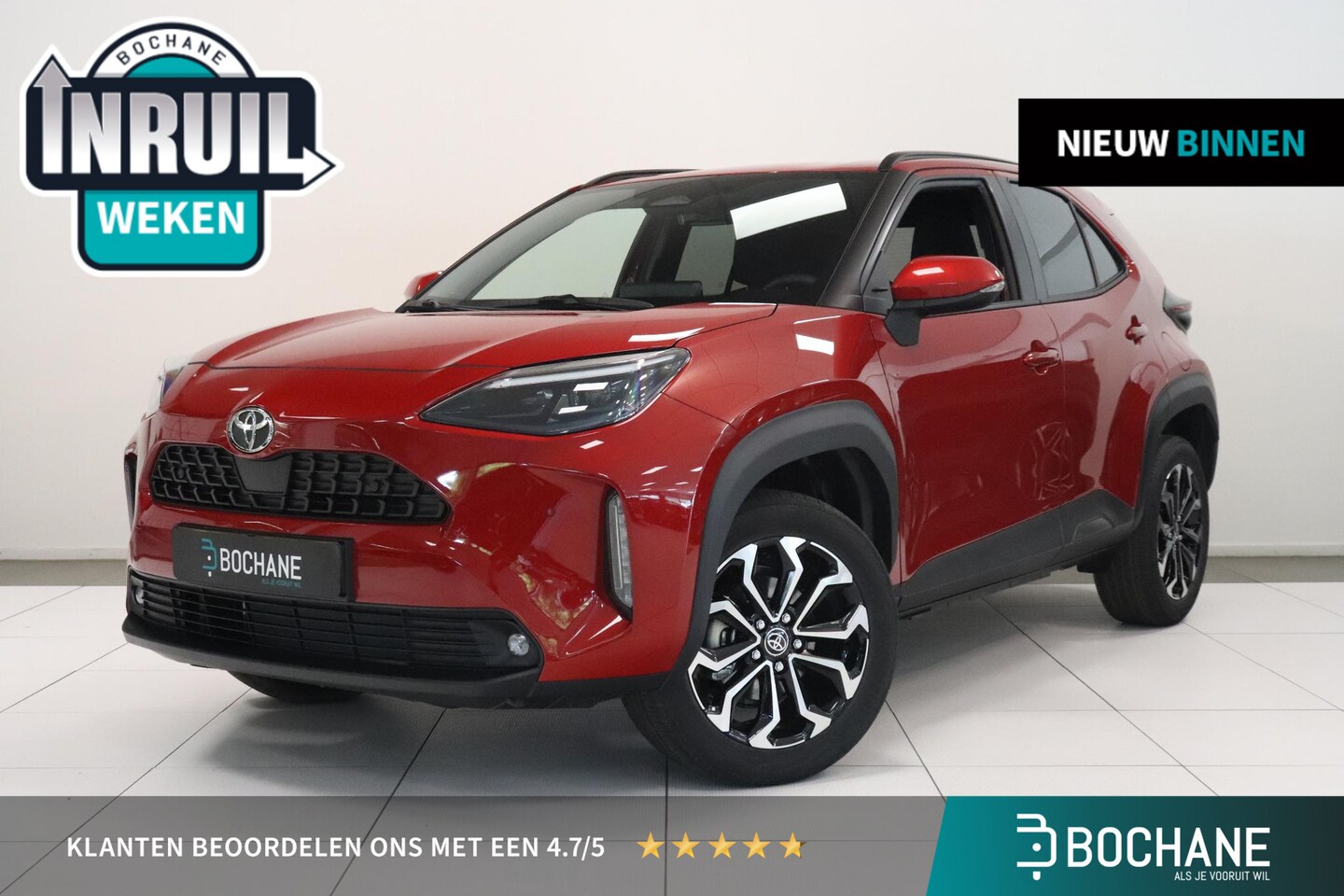 Toyota Yaris Cross - 1.5 Hybrid 130 Dynamic | Camera | Adaptive cruise | Stuur & stoel verwarming | AppleCarpla - AutoWereld.nl
