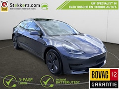Tesla Model 3 - Standard RWD Plus 60 kWh | All-in prijs incl. 12 mnd BOVAG garantie | SOH 95% |