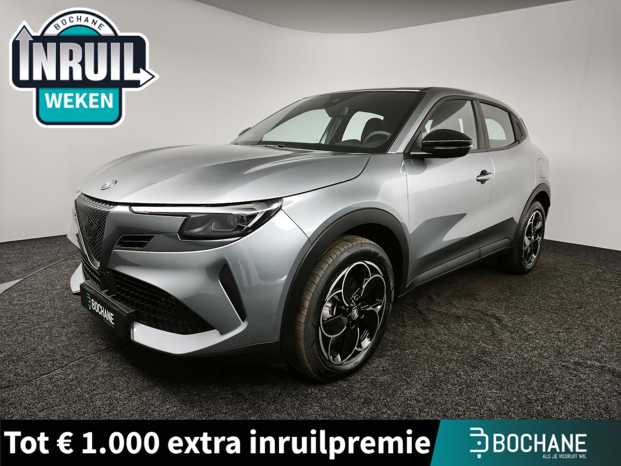 Alfa Romeo Junior - Elettrica 54 kWh | Warmtepomp | SoH 97,1% | Parkeersensor | AppleCarplay AndroidAuto Navig - AutoWereld.nl