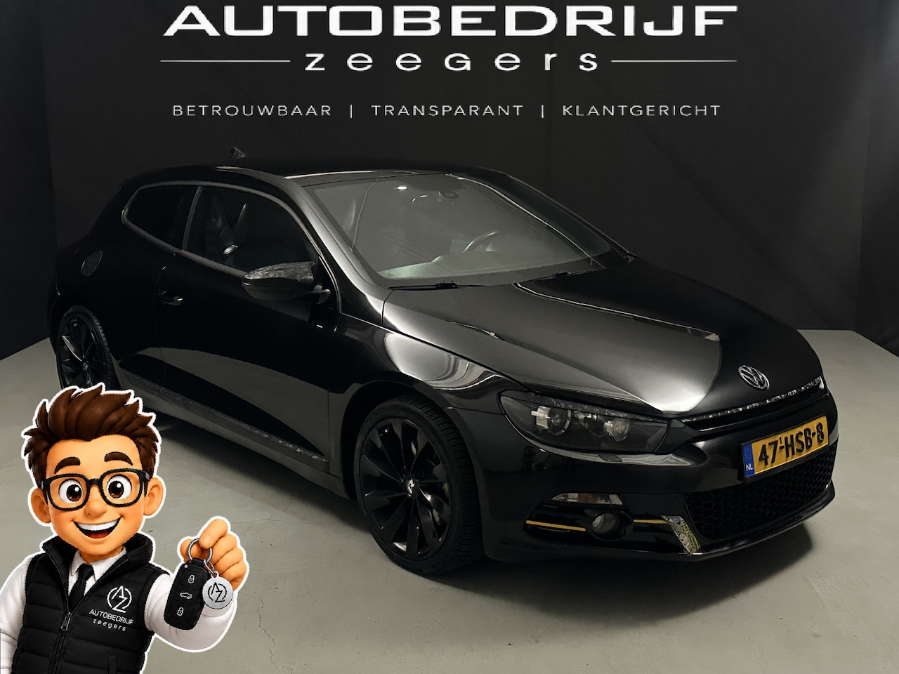 Volkswagen Scirocco - 2.0 TSI Highline *KDL*Carbon Detailing* - AutoWereld.nl