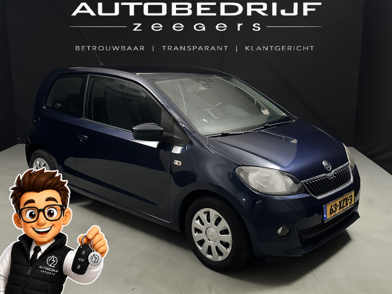 Skoda Citigo - 1.0 Greentech Tour *AC*Navi* - AutoWereld.nl