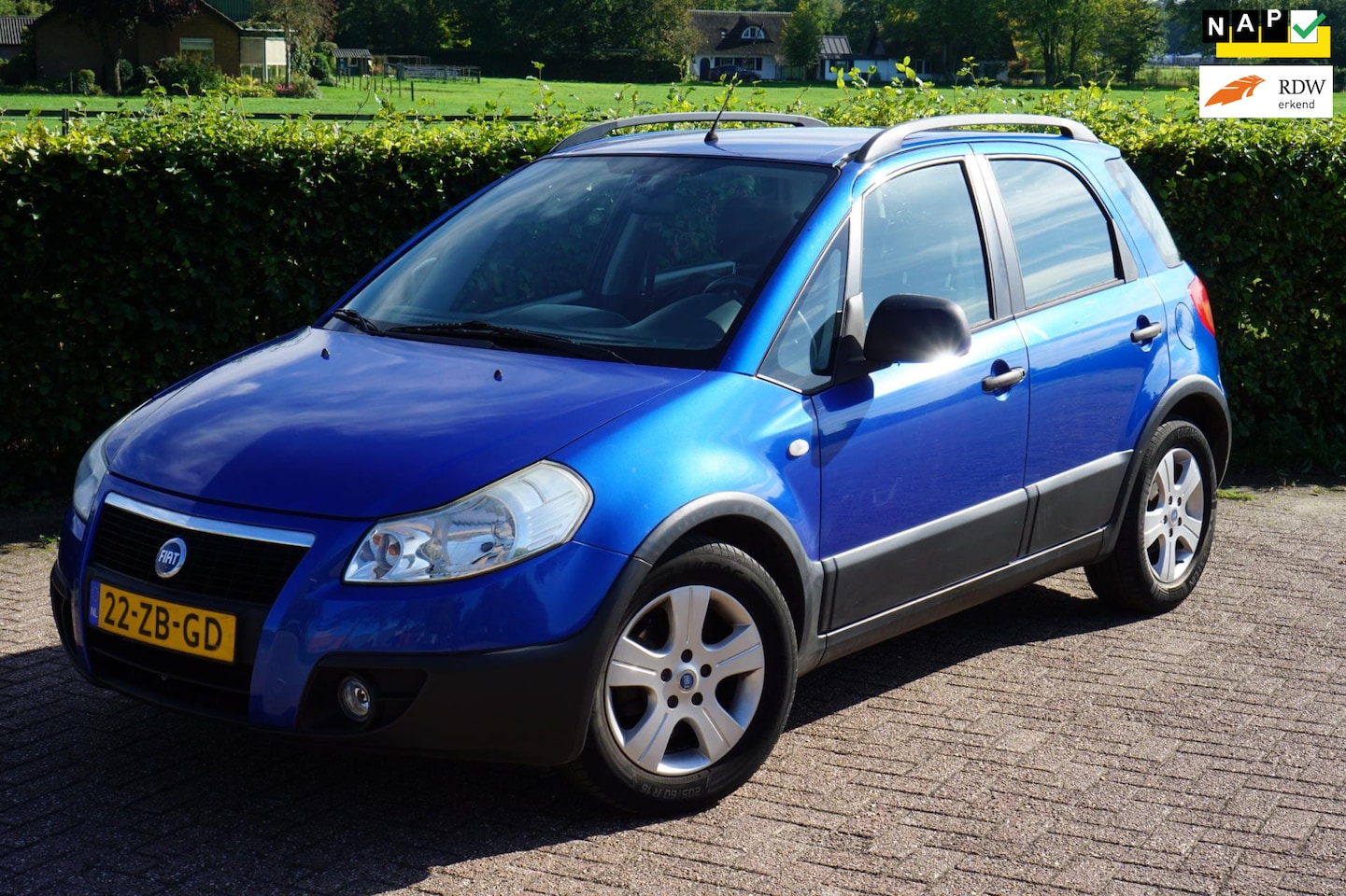 Fiat Sedici - 1.6-16V Dynamic|2e Eigenaar|Airco|Trekhaak|Nap - AutoWereld.nl