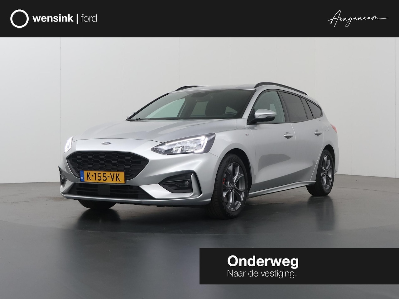 Ford Focus Wagon - 1.0 EcoBoost Hybrid ST Line X Business | Elekt. Wegklapbare Trekhaak | Navigatie | Parkeer - AutoWereld.nl