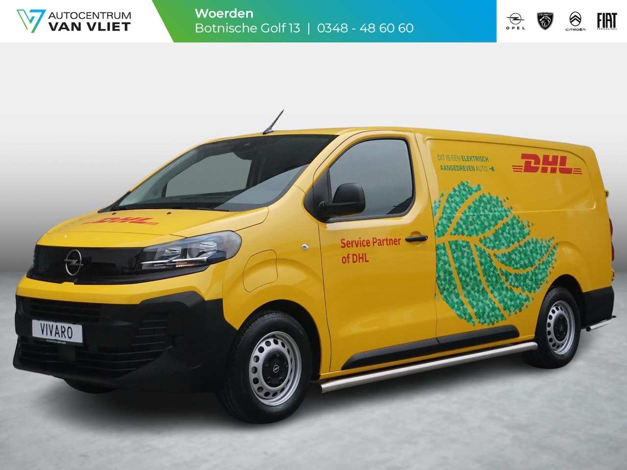 Opel Vivaro Electric - L3 50 kWh | tot 8 jaar garantie | inclusief complete DHL subcontractor inrichting | RAL103 - AutoWereld.nl
