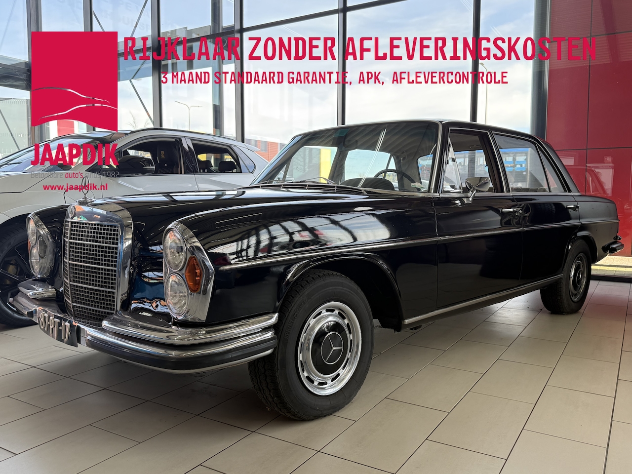 Mercedes-Benz 280 - SEL BWJ 1972 3.5 V8 200 PK STUURVERSNELLING ZELDZAAM SLECHTS 638 VAN GEBOUWD ! - AutoWereld.nl