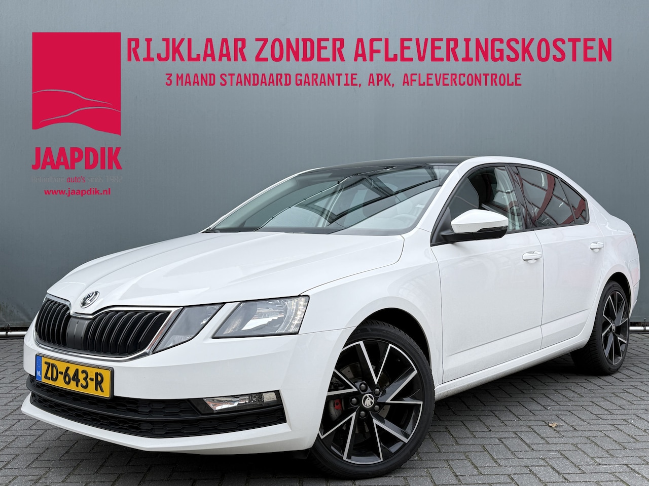 Skoda Octavia - BWJ 2019 1.5 TSI 150 PK Greentech Ambition Business AUTOMAAT | TREKHAAK | PANO | CARPLAY + - AutoWereld.nl