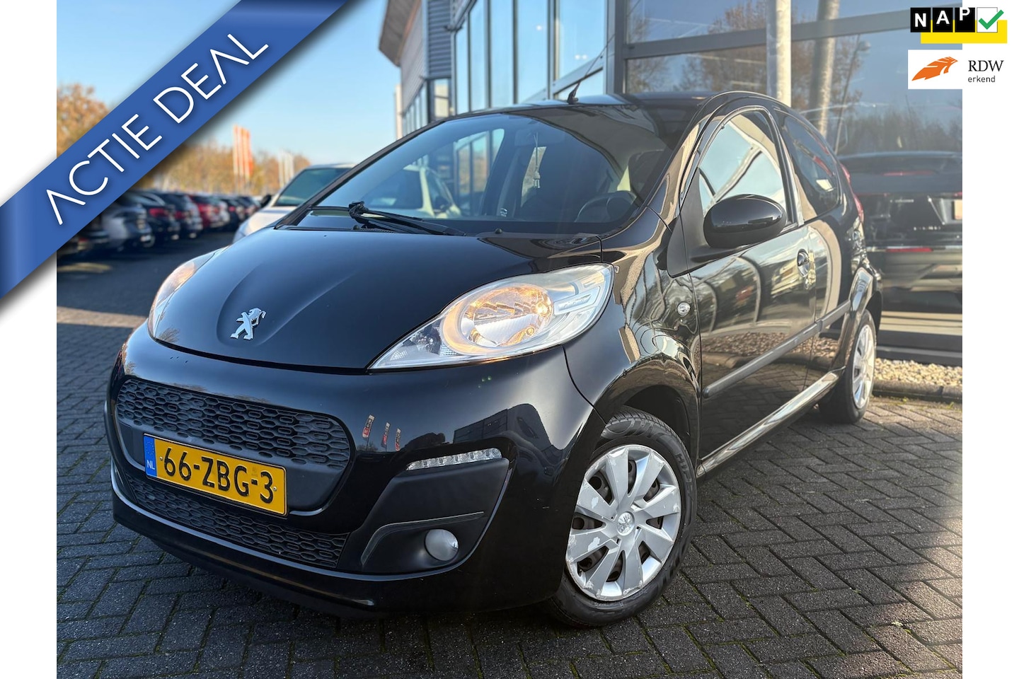 Peugeot 107 - 1.0 Active | Airco | Elektrische ramen | ORG NL | 5 Drs | - AutoWereld.nl
