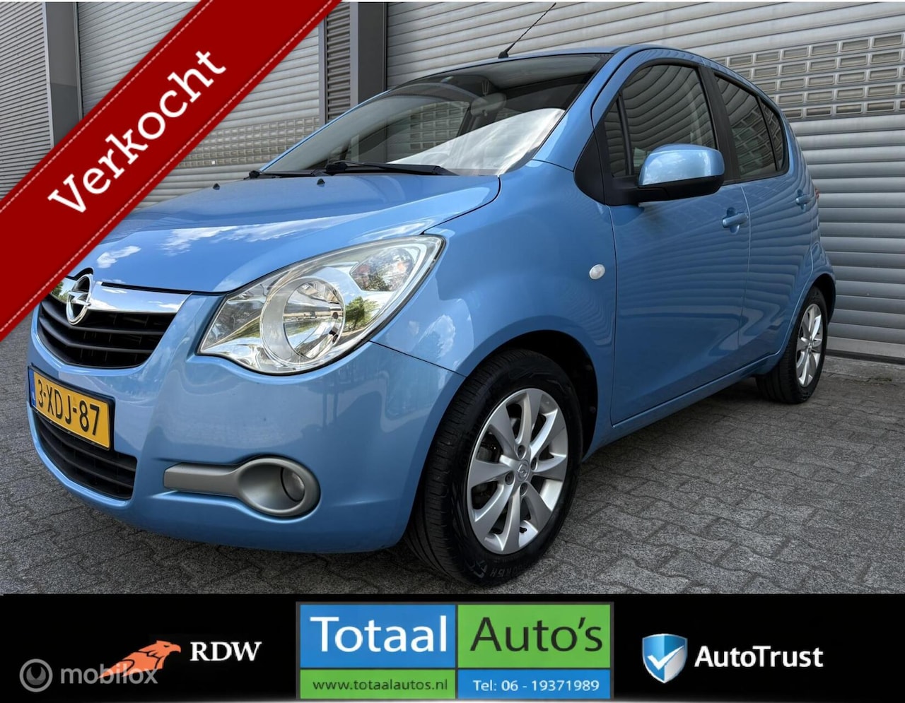Opel Agila - 1.0 Blitz*AIRCO*LM-VELGEN*NEDERLANDS - AutoWereld.nl