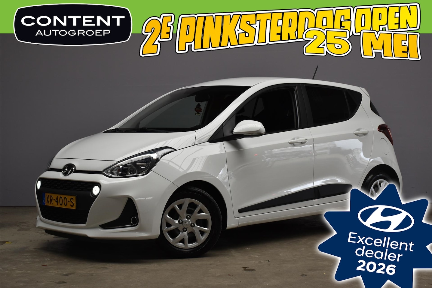 Hyundai i10 - 1.0i Premium I Navi I Clima +Cruise controle - AutoWereld.nl