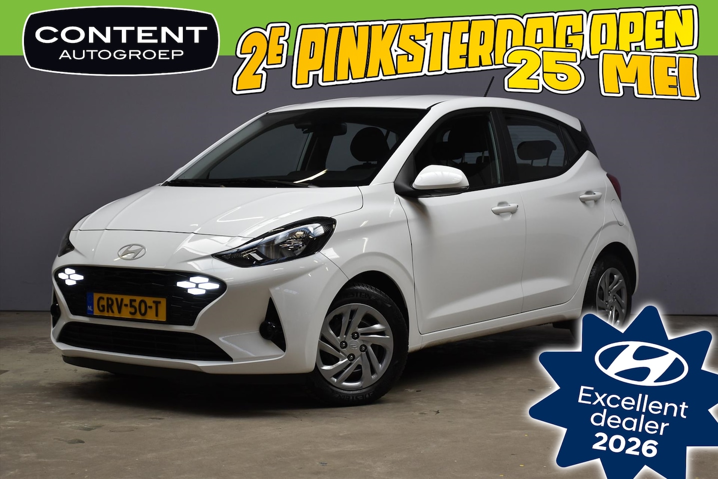 Hyundai i10 - 1.0i Automaat Comfort Smart Navi | Camera | Airco - AutoWereld.nl