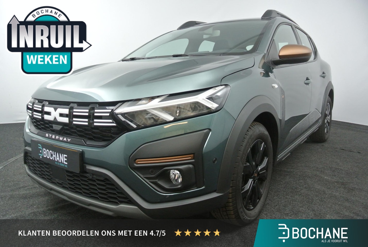 Dacia Sandero Stepway - 1.0 TCe 90 Extreme | Automaat | Stoelverwarming | Navigatie | Camera | - AutoWereld.nl