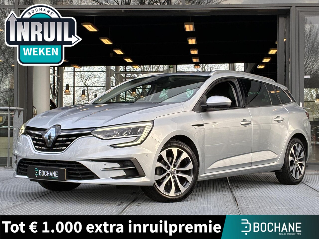 Renault Mégane Estate - 1.3 TCe 140 Techno | Trekhaak | Achteruitrijcamera |  Carplay/Android - AutoWereld.nl