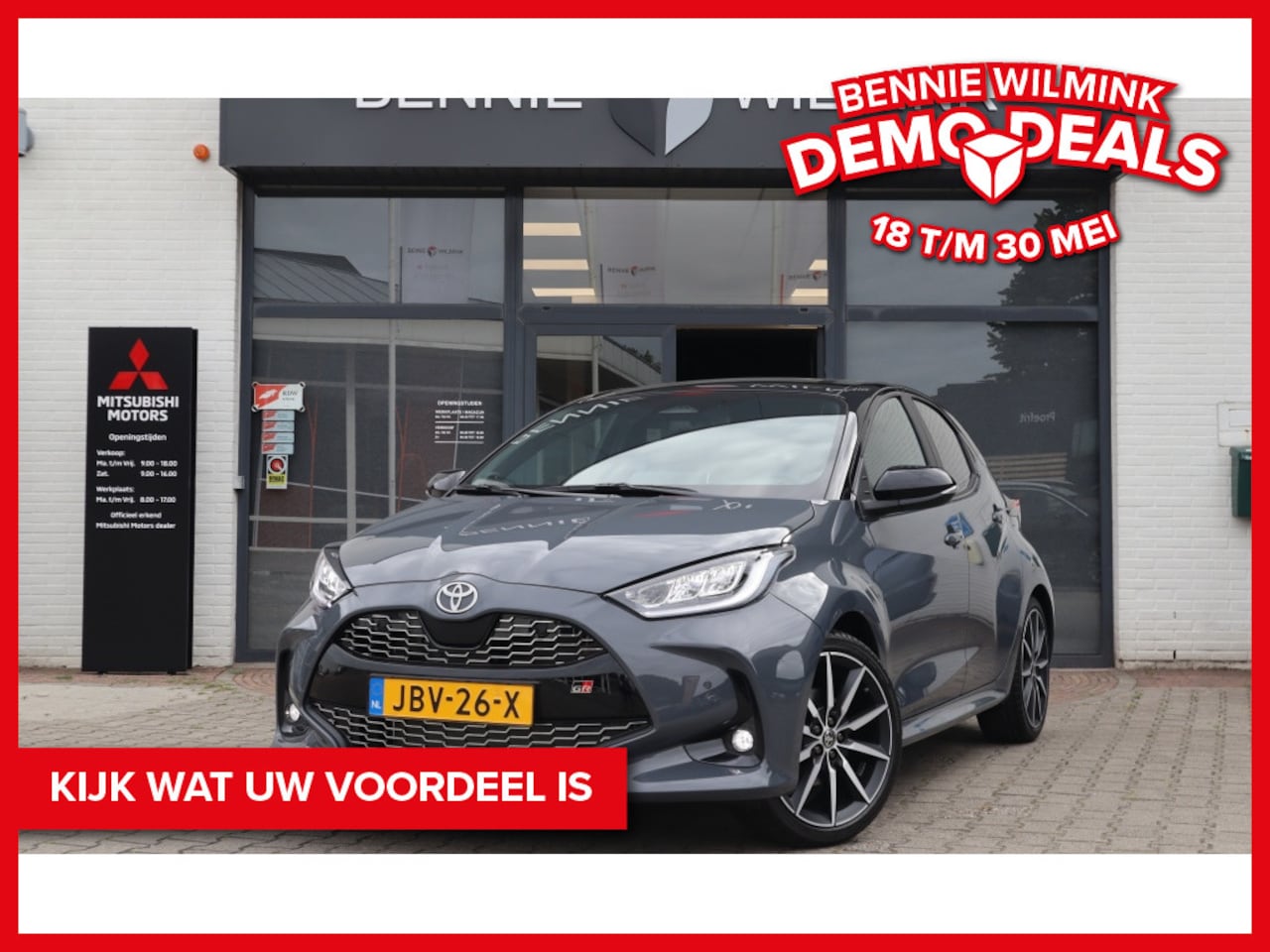 Toyota Yaris - 1.5 Hybrid 130 GR Sport | Plus Pack | Panoramadak - AutoWereld.nl