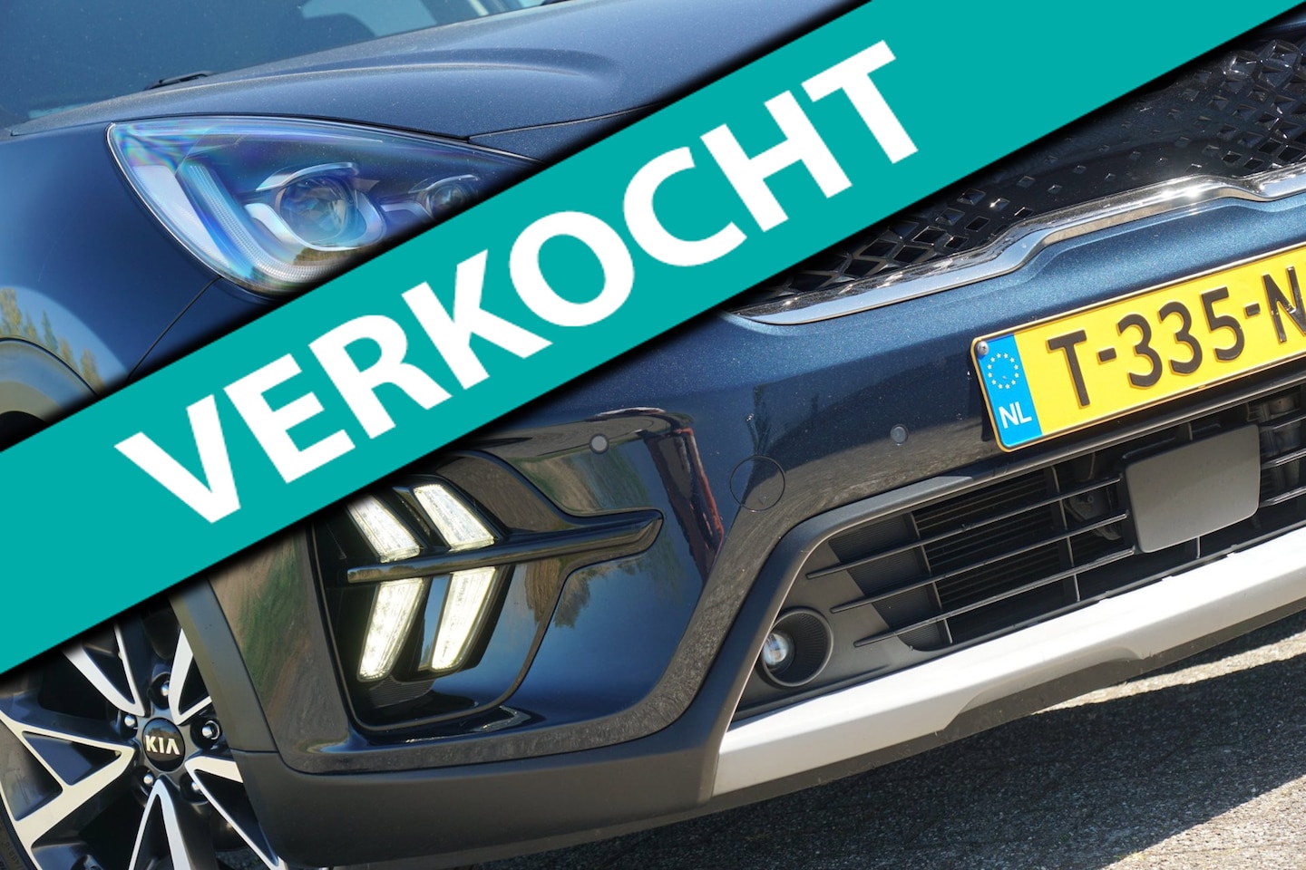 Kia Niro - 1.6 GDi Hybrid ExecutiveLine | Deep Cerulean Blue | Elek.stoelverstelling/Carplay - Fijne - AutoWereld.nl
