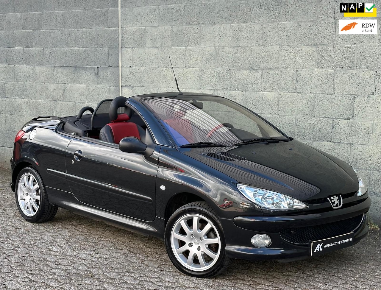 Peugeot 206 CC - 1.6-16V | 2e Eigenaar | Leer | Clima | Sport Interieur | NAP | elek. Ramen | Boekjes | - AutoWereld.nl