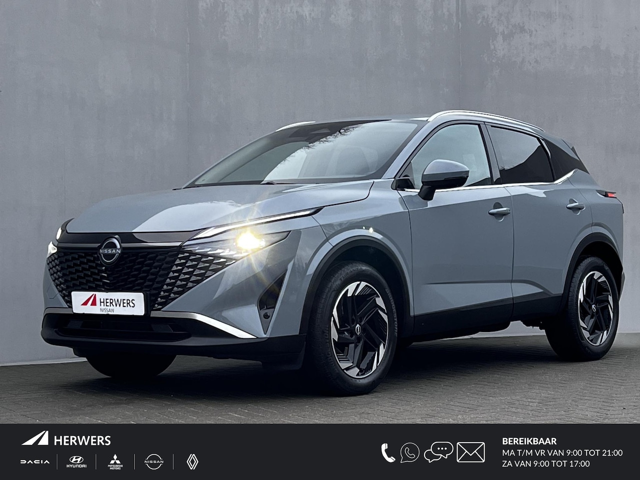 Nissan Qashqai - 1.3 MHEV Xtronic N-Connecta Automaat / Navigatie / 1.800 kg trekgewicht / Adaptieve CC / C - AutoWereld.nl