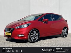 Nissan Micra - 0.9 IG-T N-Connecta / Dealer Onderhouden / Cruise Control / Airco / Navigatie / Lichtmetal