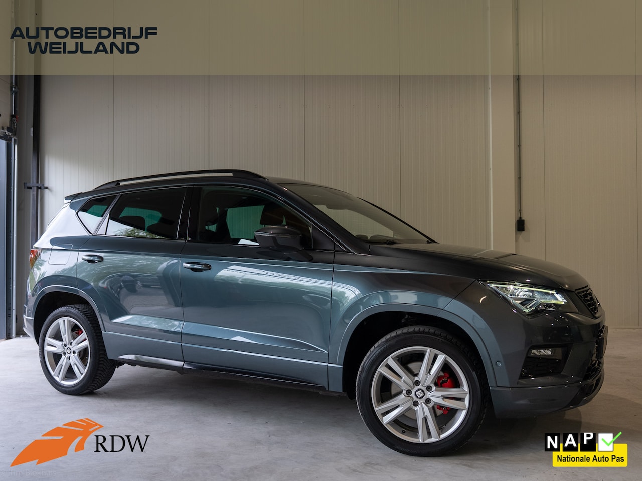 SEAT Ateca - 1.4 EcoTSI FR Business Intense I FR I Virtual I Camera I Carplay I Led I Keyless I PDC I - AutoWereld.nl