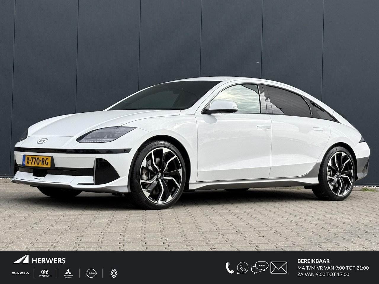 Hyundai IONIQ 6 - Lounge 77.4 kWh / SOH 100% / Origineel NL Auto / 02-2030 Fabrieksgarantie / Stoel-, Stuur - AutoWereld.nl