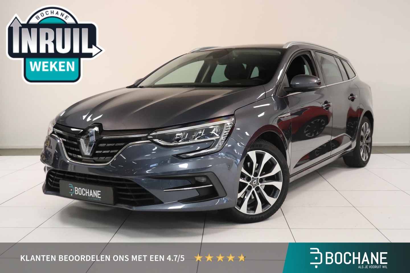 Renault Mégane Estate - 1.3 TCe 140 Techno | Climate control | Camera | Trekhaak | 1700 Kg Trekken | AppleCarplay - AutoWereld.nl