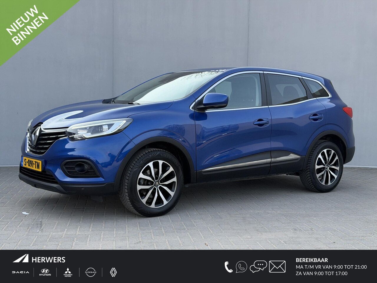 Renault Kadjar - 1.3 TCe Techno Automaat / Trekhaak 1500 Kg Trekgewicht / Camera / Navigatie / Dodehoek Det - AutoWereld.nl