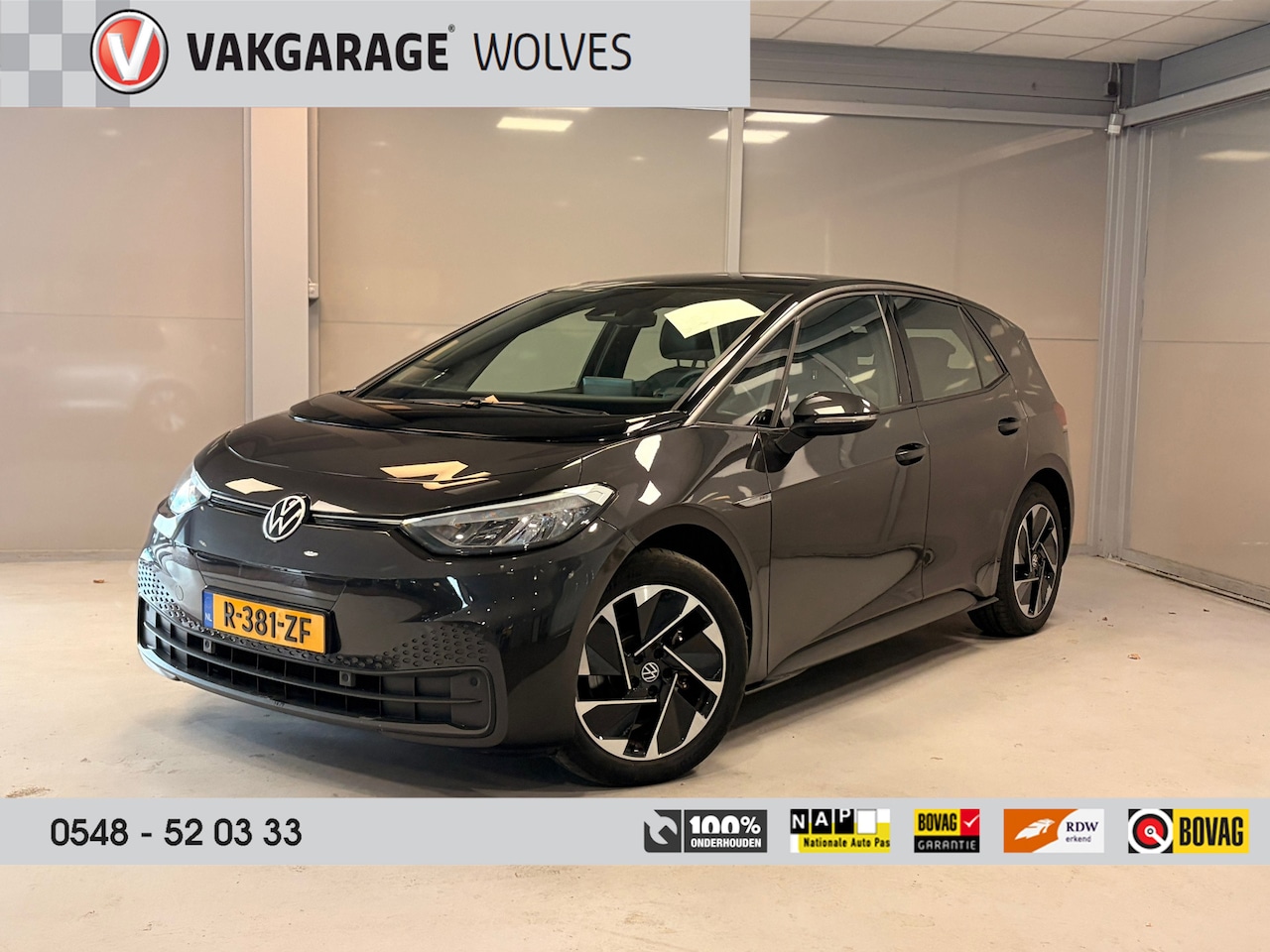 Volkswagen ID.3 - Pro 58 kWh | Navigatie | App connect | Velours bekleding | - AutoWereld.nl