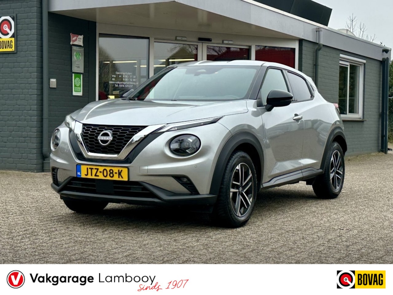Nissan Juke - 1.0 DIG-T N-Connecta Navi Camera Carplay Stoelverwarming - AutoWereld.nl