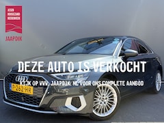 Audi A3 Limousine - BWJ 2022 30 TFSI 111 pk Advanced edition AUTOMAAT | TREKHAAK | FULL LED | ADAPTIVE CRUISE