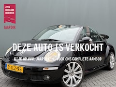 Volkswagen New Beetle Cabriolet - BWJ 2005 2.0 Highline Automaat NIEUW BINNEN LEDER | STOELVERW. | UNIEKE KM |