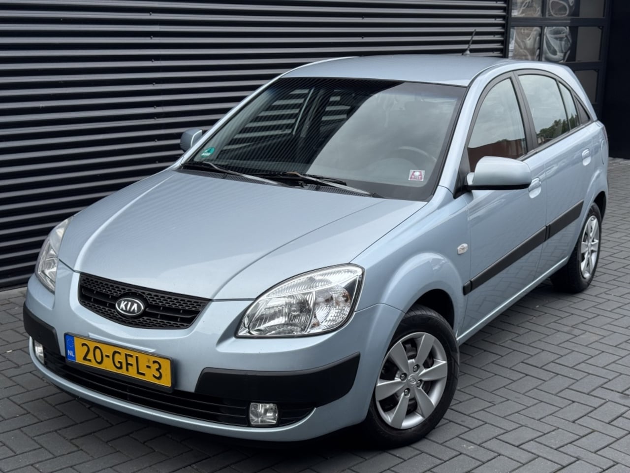 Kia Rio - 1.4 All Stars 2008| BLAUW| 5DRS| AUTOMAAT| AIRCO| - AutoWereld.nl