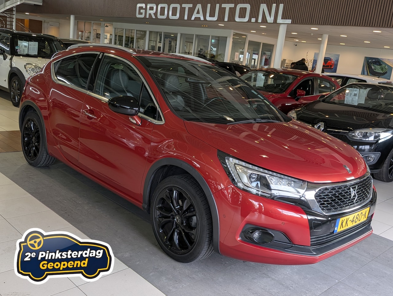 DS 4 Crossback - 1.2 PureTech Chic Airco, Cruise Control, Trekhaak, Stuurbekrachtiging - AutoWereld.nl