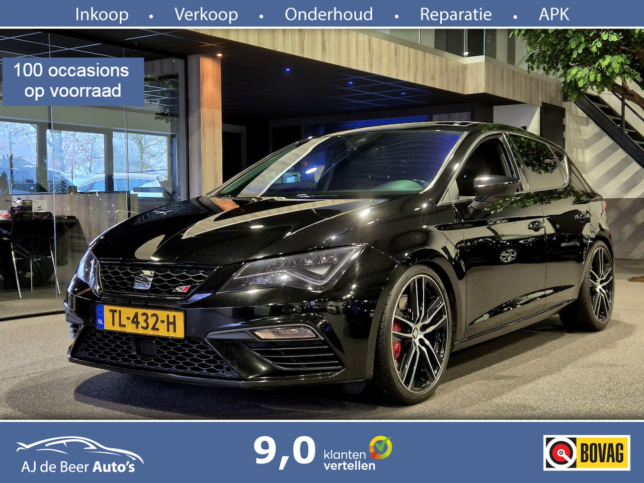 SEAT Leon ST - 2.0 TSI CUPRA 300 Tuning Stage3 | Alarm klasse3 | 19" | Panorama | LED | Zeer compleet - AutoWereld.nl