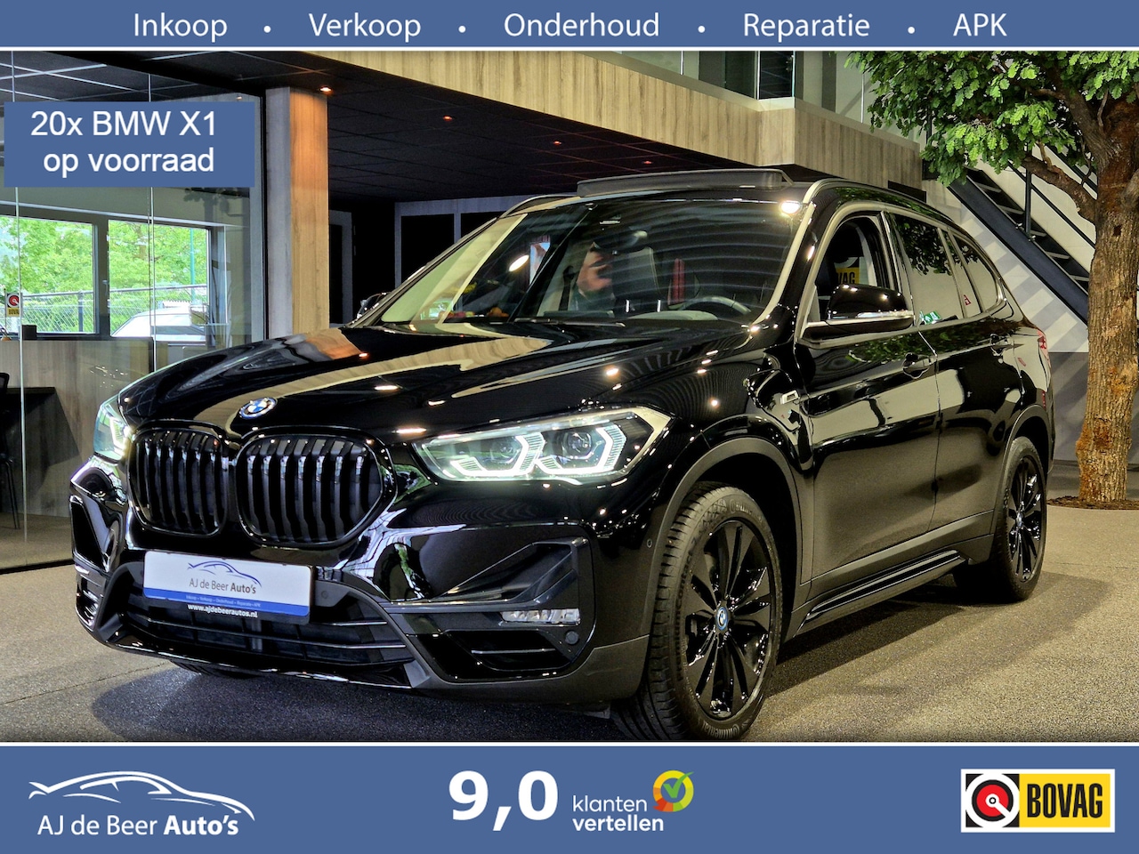 BMW X1 - xDrive25e High Executive Sportline | Black edition | Panorama | Camera | Trekaak | HUD | S - AutoWereld.nl