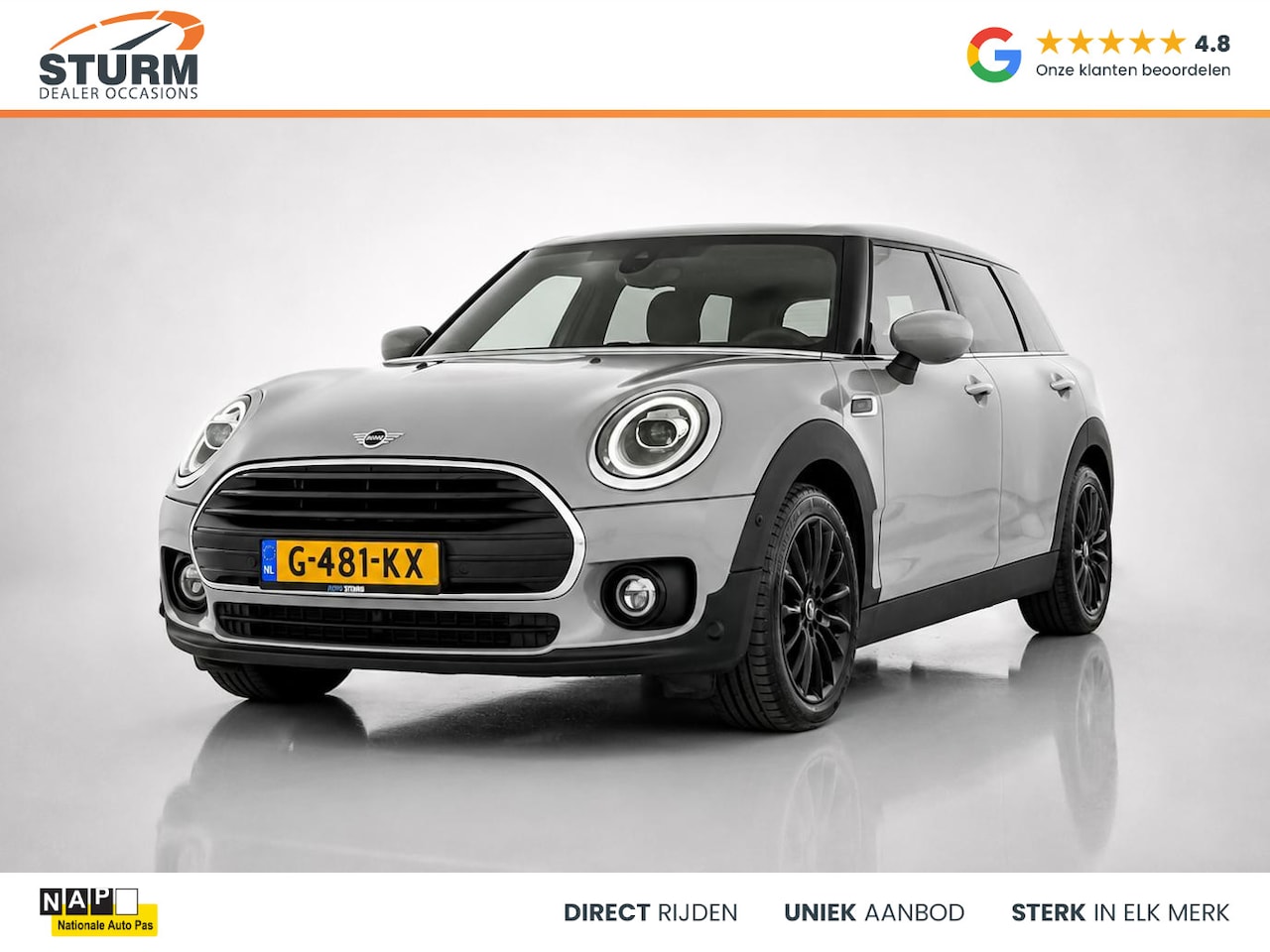 MINI Clubman - Mini 1.5 One Chili Vol-Leder, Véél Opties + NL-Auto! - AutoWereld.nl
