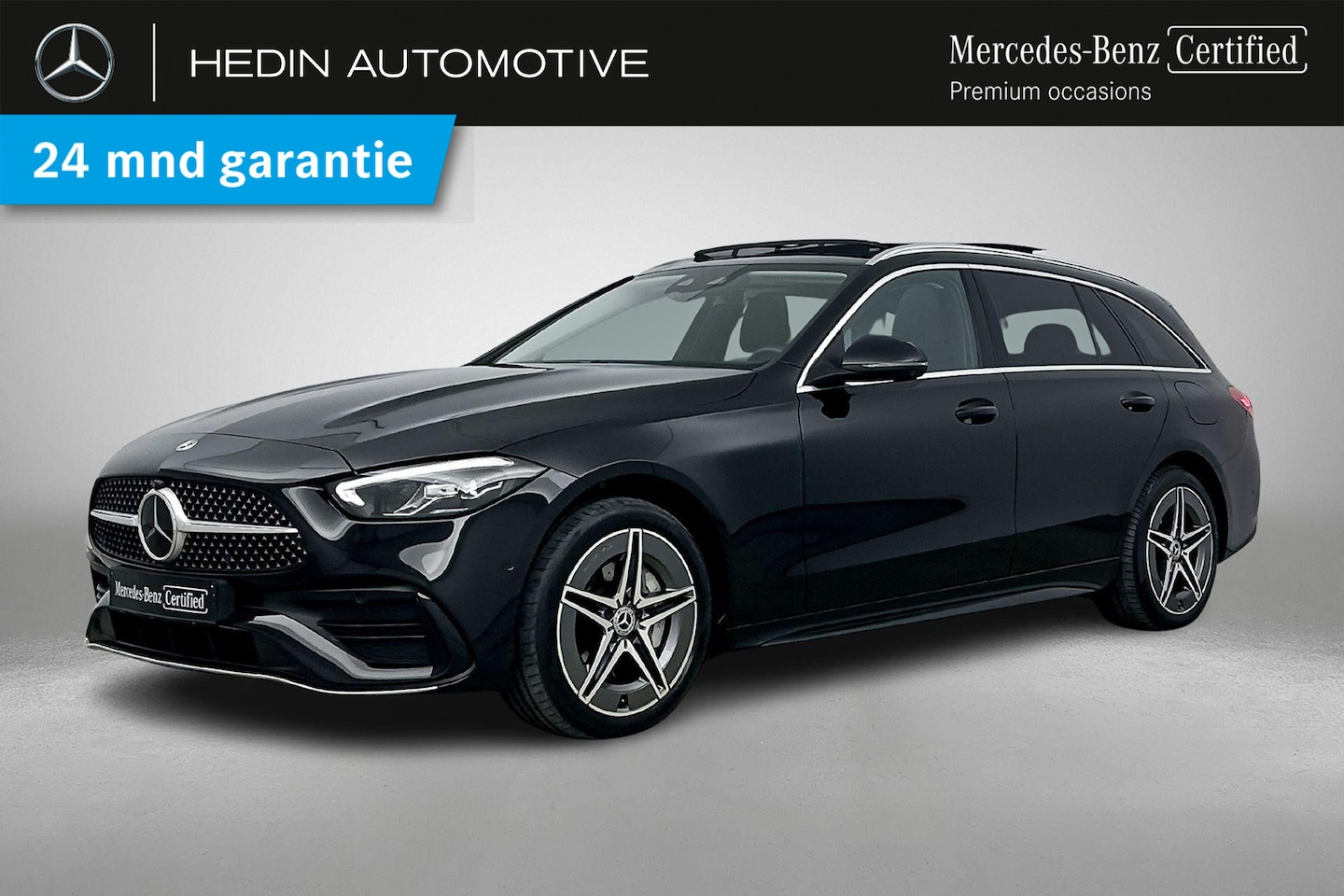 Mercedes-Benz C-klasse Estate - C-klass 300e Automaat AMG Line | Panoramadak | 360° Camera | Memory | Distronic | Advanced - AutoWereld.nl