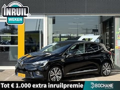Renault Clio - 1.6 E-Tech Hybrid 140 Initiale Paris | NAP | Stoel & stuur verwarming | Leer | Navigatie |