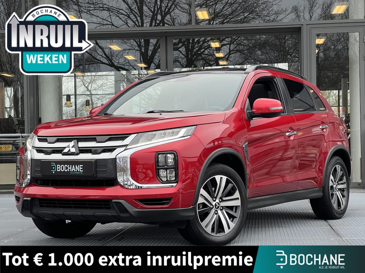 Mitsubishi ASX - 2.0 Instyle Automaat 150PK | Panoramadak | Leder | Navigatie | Dealeronderhouden - AutoWereld.nl