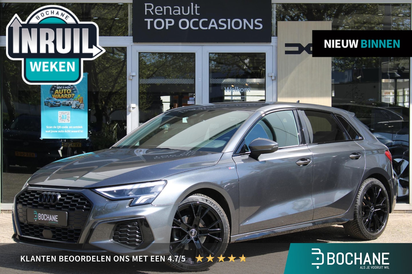 Audi A3 Sportback - 35 TFSI S edition Automaat | Leer | Navigatiesysteem | Android Auto / Apple Carplay - AutoWereld.nl