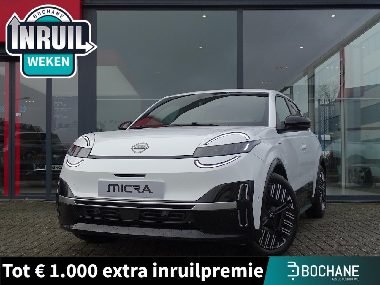 Nissan Micra - Advance 52 kWh Launch Edition APPLE CARPLAY & ANDROID AUTO - AutoWereld.nl