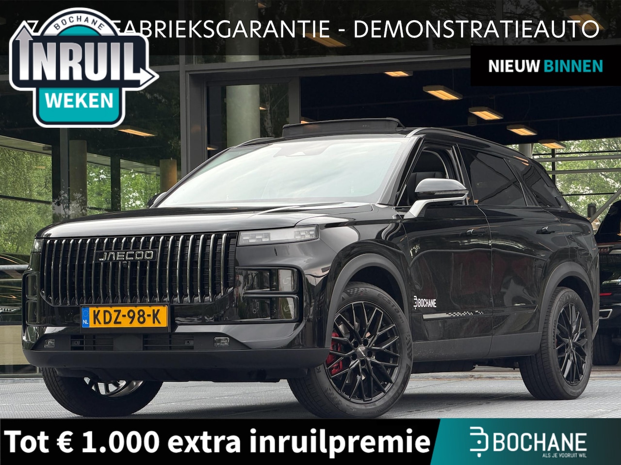 Jaecoo 7 - 1.5 GDI SHS-P Exclusive | DEMO | BLACK EDITION - AutoWereld.nl