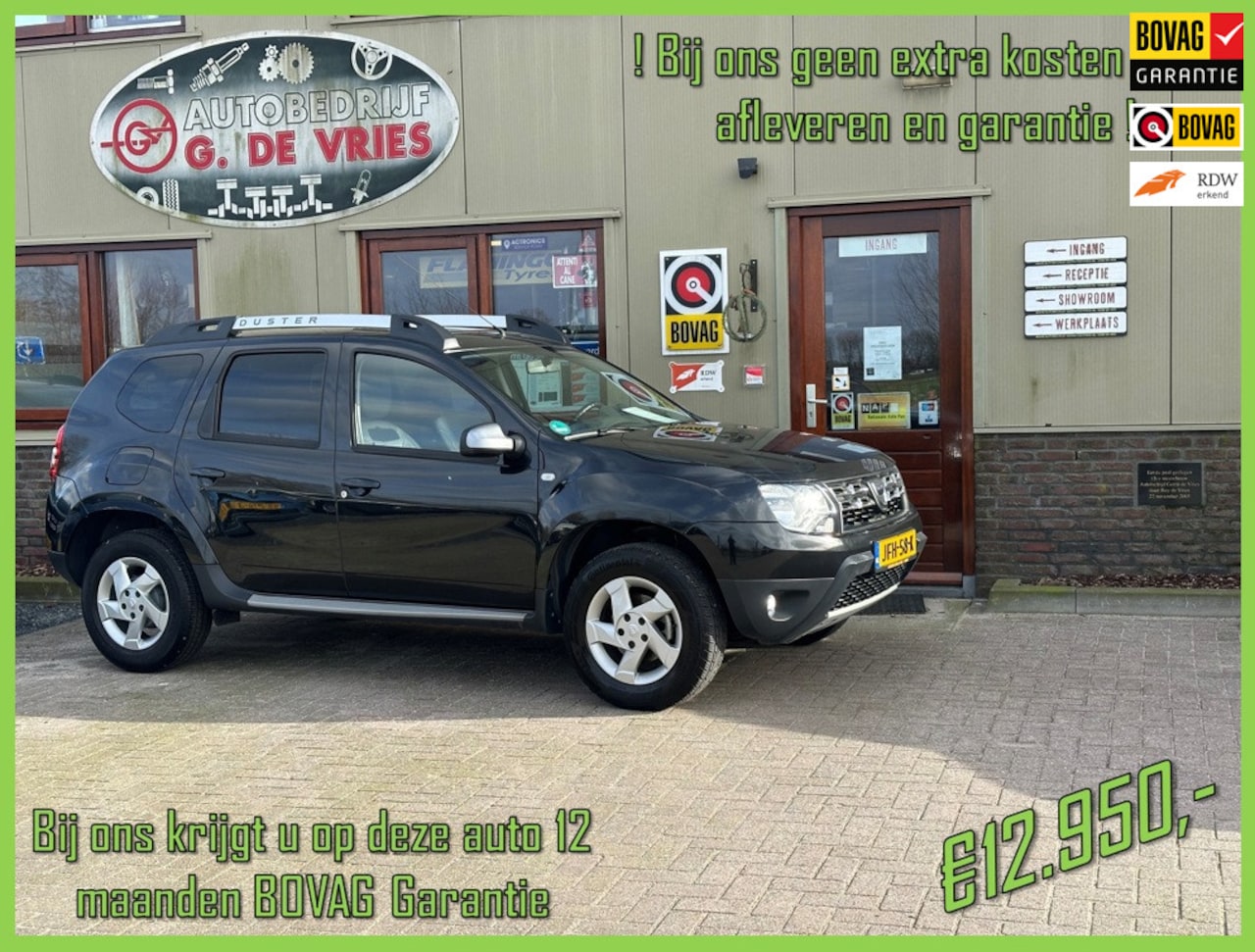 Dacia Duster - 1.2 TCe 4x2 Lauréate - Prijs inclusief 12 maanden BOVAG-garantie en afleveren – - AutoWereld.nl