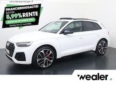 Audi Q5 - 55 TFSI e S edition | 367 PK | SoH 89% | Trekhaak | Panoramadak | Luchtvering | Adaptive c