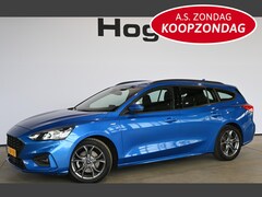 Ford Focus Wagon - 1.0 EcoBoost 126pk ST Line ketting Navigatie 1e Eigenaar Airco LED Cruise control Goed Ond