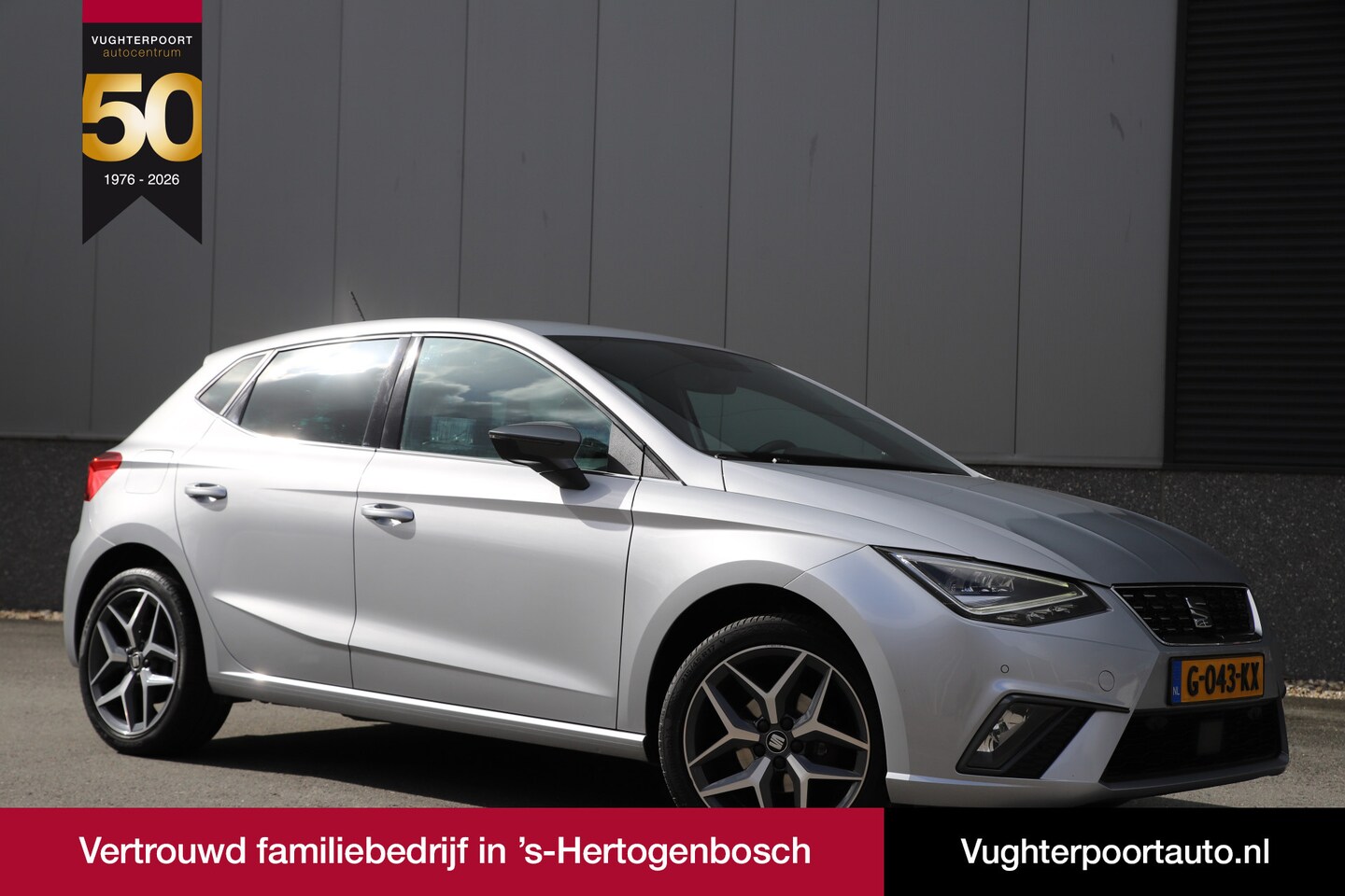 SEAT Ibiza - 1.0 TSI 96pk FR *Xcellence*/Copper/LED/Carplay/17"/Cruise - AutoWereld.nl
