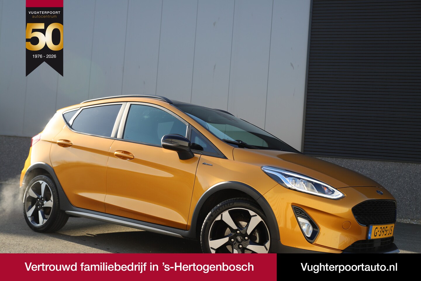Ford Fiesta - 1.0 Ecoboost/100pk/Automaat6/*Active-Outdoor*/B&O/Adaptive/Carplay/Camera/Led/ - AutoWereld.nl