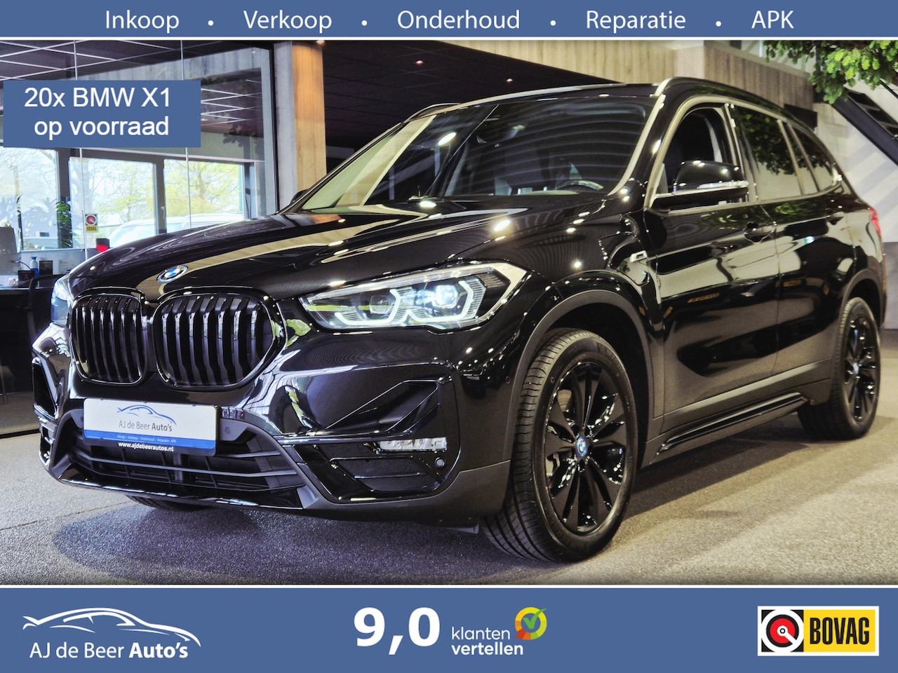 BMW X1 - xDrive25e High Executive Sportline | Black edtion | HUD | Camera | Carplay - AutoWereld.nl