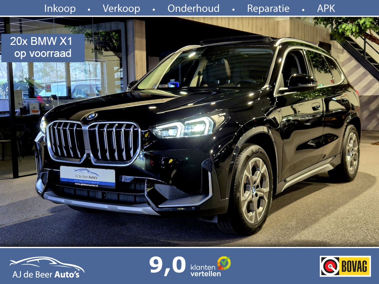 BMW X1 - xDrive30e High Executive X-Line | Bruin Leder | Full optie | Panorama | El. trekhaak | H/K - AutoWereld.nl