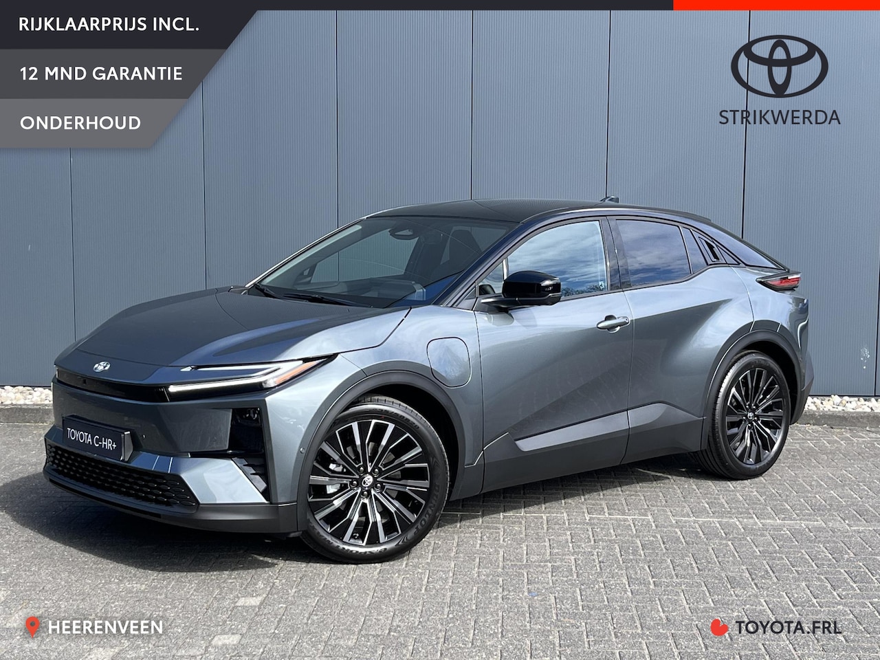 Toyota C-HR - Executive AWD 77 kWh | Lichtgrijs leder | Nieuw op voorraad | - AutoWereld.nl