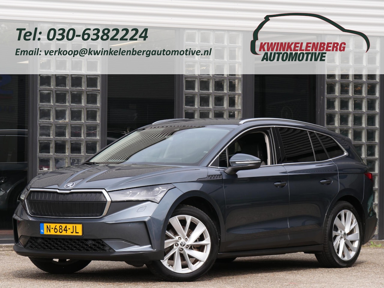 Skoda Enyaq iV - 60 COMFORT PACK/ CLIMATE PACK/ PARKEER PACK/ 20INCH VELGEN/ SOH 94% - AutoWereld.nl