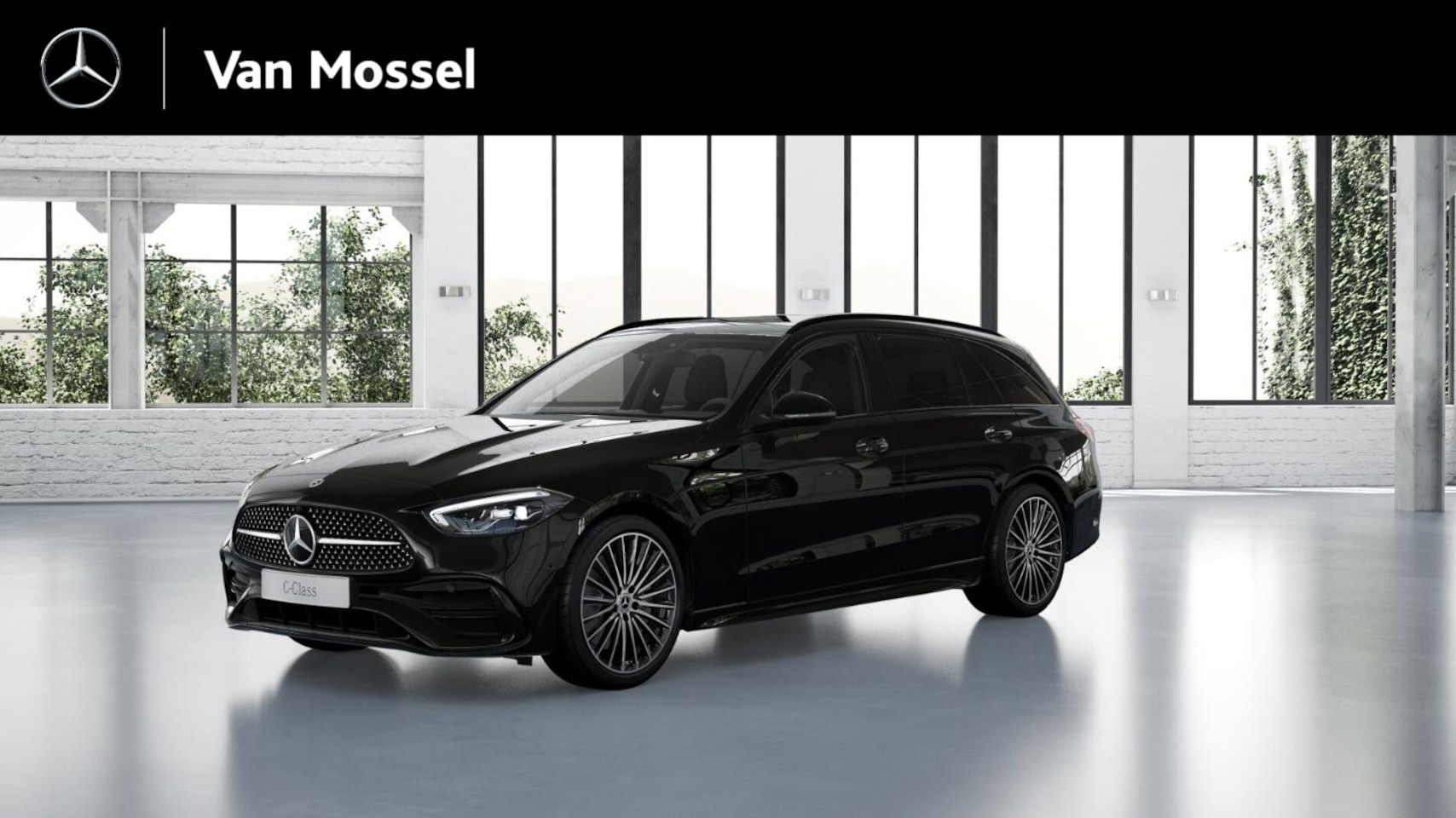 Mercedes-Benz C-klasse Estate - 300e 140Years Edition / Smartphone-integratie / 19" multispaaks / Panaroma-dak / Achteruit - AutoWereld.nl